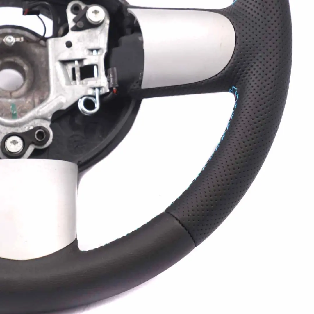 Leather Sport Steering Wheel to Mini Cooper R50 R52 R53 NEW Black with Part number 6762457 Mini Cooper R50 R52 R53 NEW Black Leather Sport Steering Wheel - SKU 6762457-5 - Part number 6762457