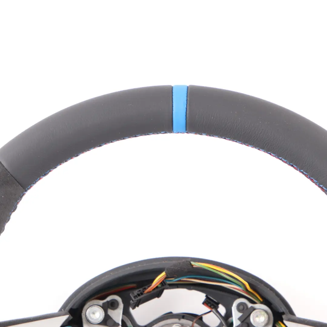 Nuovo Nero Pelle / Alcantara Sport Volante Multifunzione per Mini Cooper R50 R52 con numero di parte 6762458 Mini Cooper R50 R52 Nuovo Nero Pelle / Alcantara Sport Volante Multifunzione - SKU 6762458-2 - Numero di parte 6762458