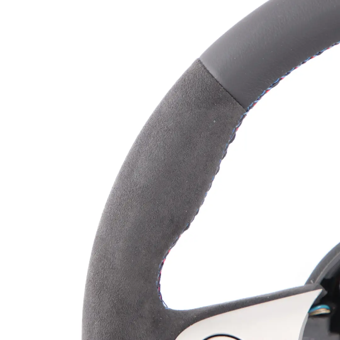 Leather / Alcantara Sport Steering Wheel Mulifunction to Mini Cooper R50 NEW Black with Part number 6762458 Mini Cooper R50 NEW Black Leather / Alcantara Sport Steering Wheel Mulifunction - SKU 6762458-2 - Part number 6762458