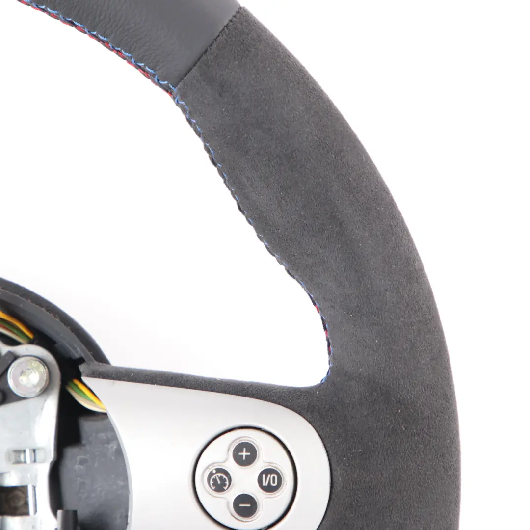 Mini Cooper R50 R52 Neuf en Cuir Noir / Alcantara Sport Volant Multifonctions - SKU 6762458-2 - Numéro de pièce 6762458