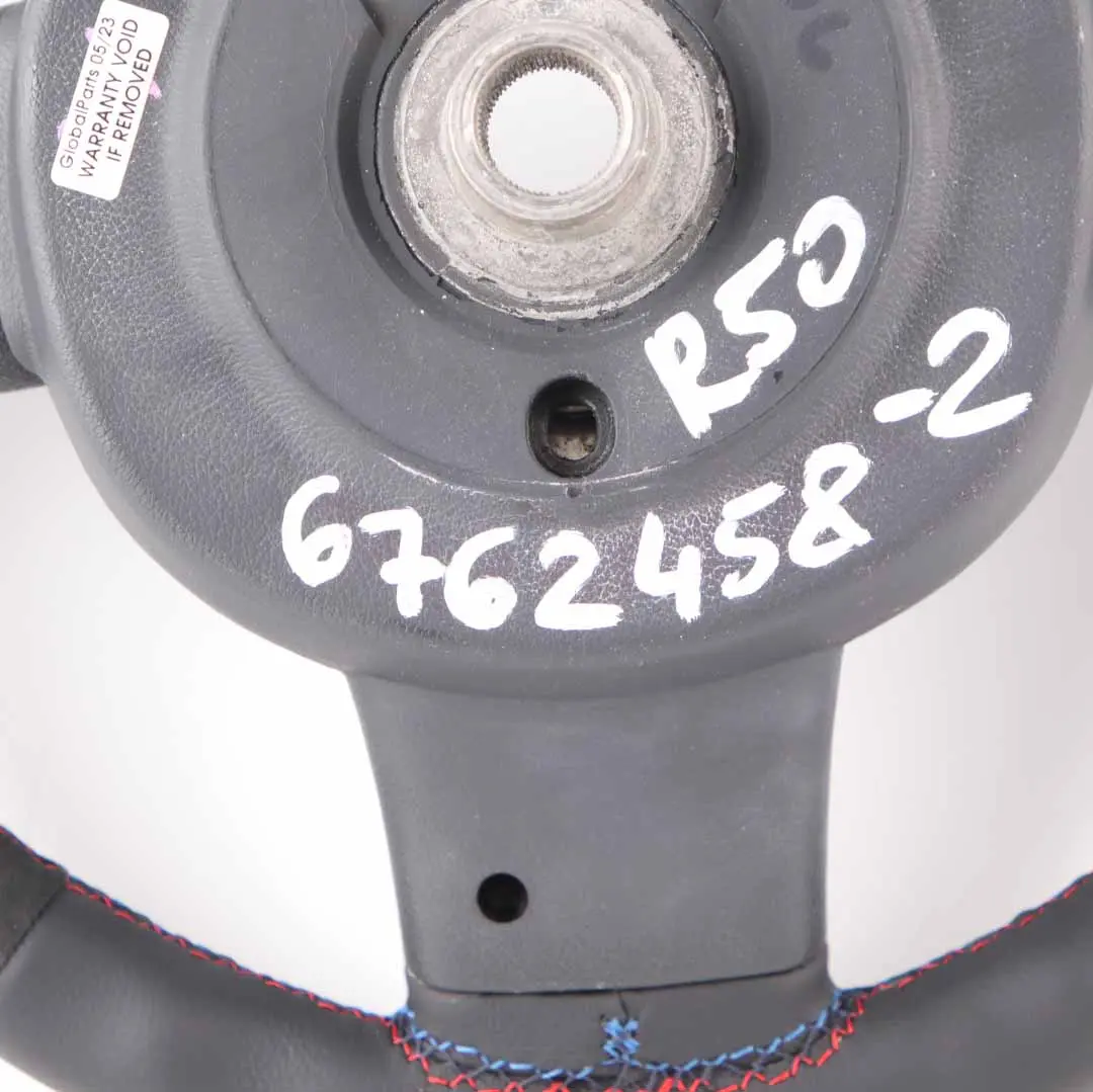 Mini Cooper R50 R52 Nuovo Nero Pelle / Alcantara Sport Volante Multifunzione - SKU 6762458-2 - Numero di parte 6762458