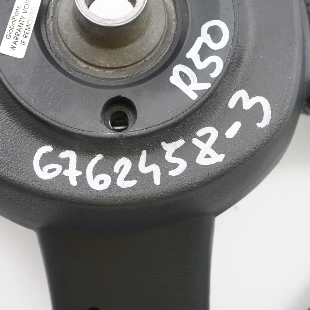 NEU Schwarz Leder Sport Lenkrad Multifunktion für Mini Cooper R50 R52 R53 mit Teilenummer 6762458 Mini Cooper R50 R52 R53 NEU Schwarz Leder Sport Lenkrad Multifunktion - SKU 6762458-3 - Teilenummer 6762458