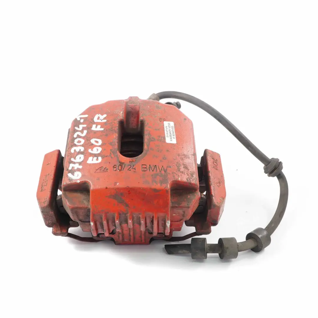 Pinza Freno Delantera Derecha Unidad Soporte 60/24 para BMW E60 E61 con número de pieza 6763024 BMW E60 E61 Pinza Freno Delantera Derecha Unidad Soporte 60/24 - SKU 6763024-1 - Número de pieza 6763024