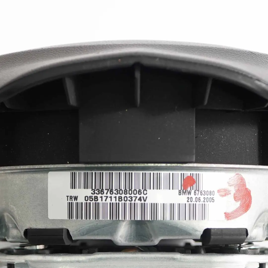 BMW E81 E82 E87 Airbag Air Bag Modulo aria per volante lato guida - SKU 6763080-3 - Numero di parte 6763080
