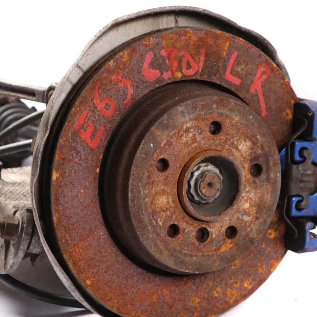 N52 Rear Left N/S Suspension Hub Leg Brake Caliper Disc to BMW 6 Series E63 630i with Part number 6754557 BMW 6 Series E63 630i N52 Rear Left N/S Suspension Hub Leg Brake Caliper Disc - SKU 6763119-6 - Part number 6754557