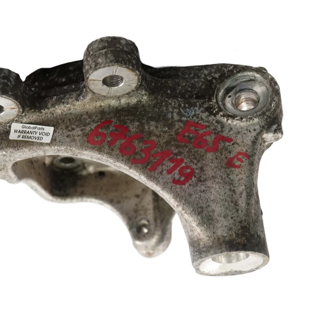 BMW E63 E65 N62 Jambe Suspension Moyeu Étrier Frein Disque Arrière Gauche - SKU 6763119-7 - Numéro de pièce 6763120
