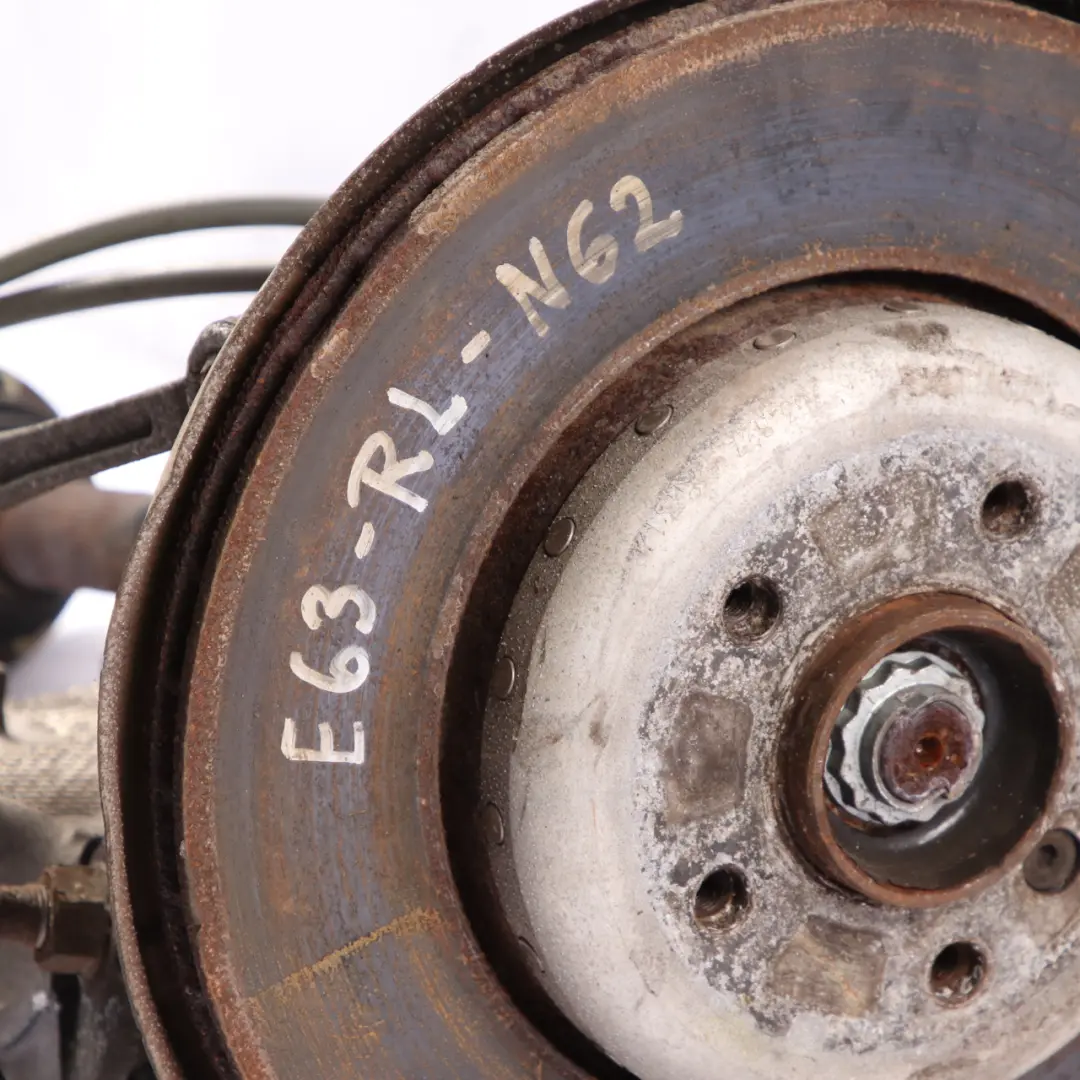 645Ci N62 Rear Left N/S Suspension Leg Wheel Hub Brake Caliper Disc to BMW 6 E63 with Part number 6763120 BMW 6 E63 645Ci N62 Rear Left N/S Suspension Leg Wheel Hub Brake Caliper Disc - SKU 6763119-7 - Part number 6763120