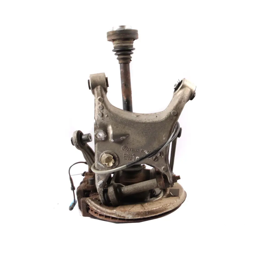 BMW 6 E63 645Ci N62 Rear Left N/S Suspension Leg Wheel Hub Brake Caliper Disc - SKU 6763119-7 - Part number 6763120