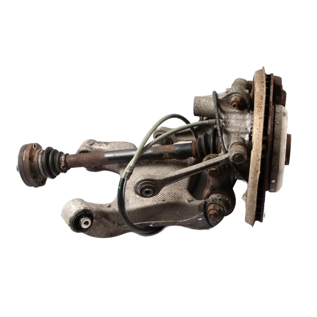 BMW E63 E65 N62 Rear Suspension Leg Wheel Hub Brake Caliper Disc Left N/S - SKU 6763119-7 - Part number 6763120