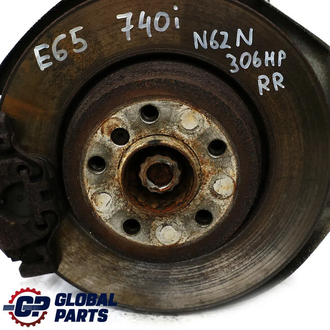 740i N62N 306PS Längslenker Radnabe Bremsscheibe Hinten Rechts für BMW 7 er E65 mit Teilenummer 6763120 BMW 7 er E65 740i N62N 306PS Längslenker Radnabe Bremsscheibe Hinten Rechts - SKU 6763120-1 - Teilenummer 6763120