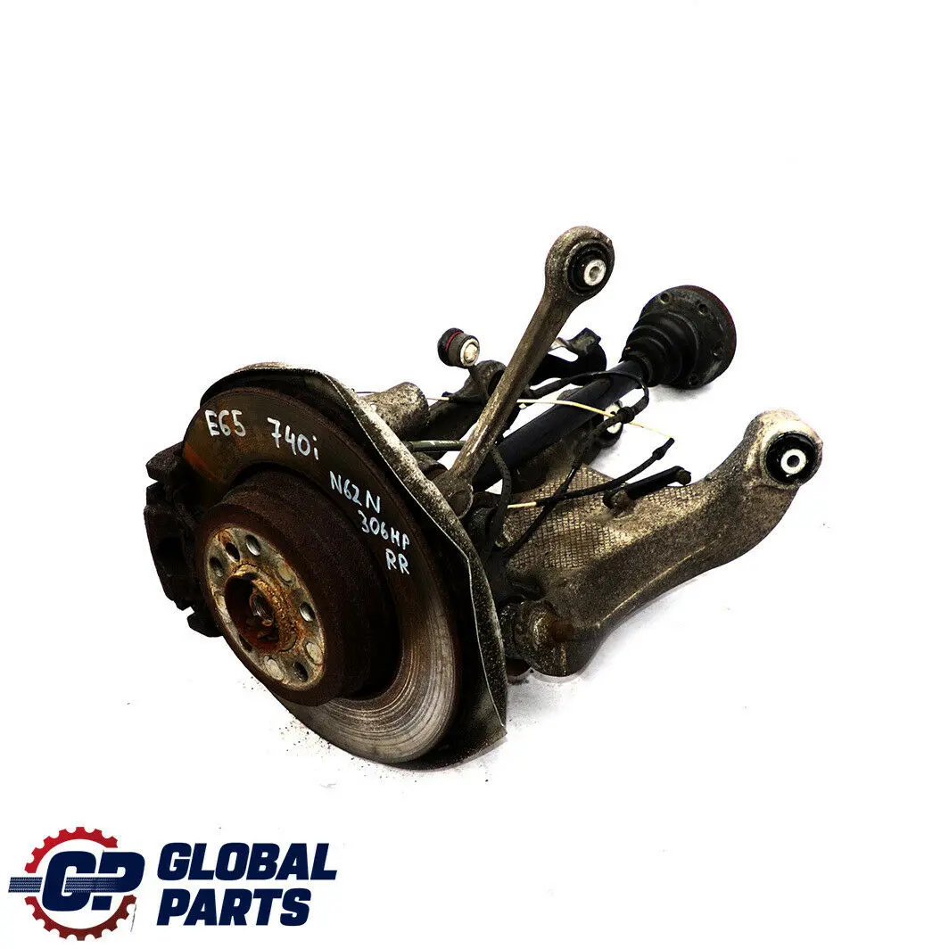 740i N62N Disco freno sospensione a molla posteriore destra per BMW E65 con numero di parte 6763120 BMW E65 740i N62N Disco freno sospensione a molla posteriore destra - SKU 6763120-1 - Numero di parte 6763120