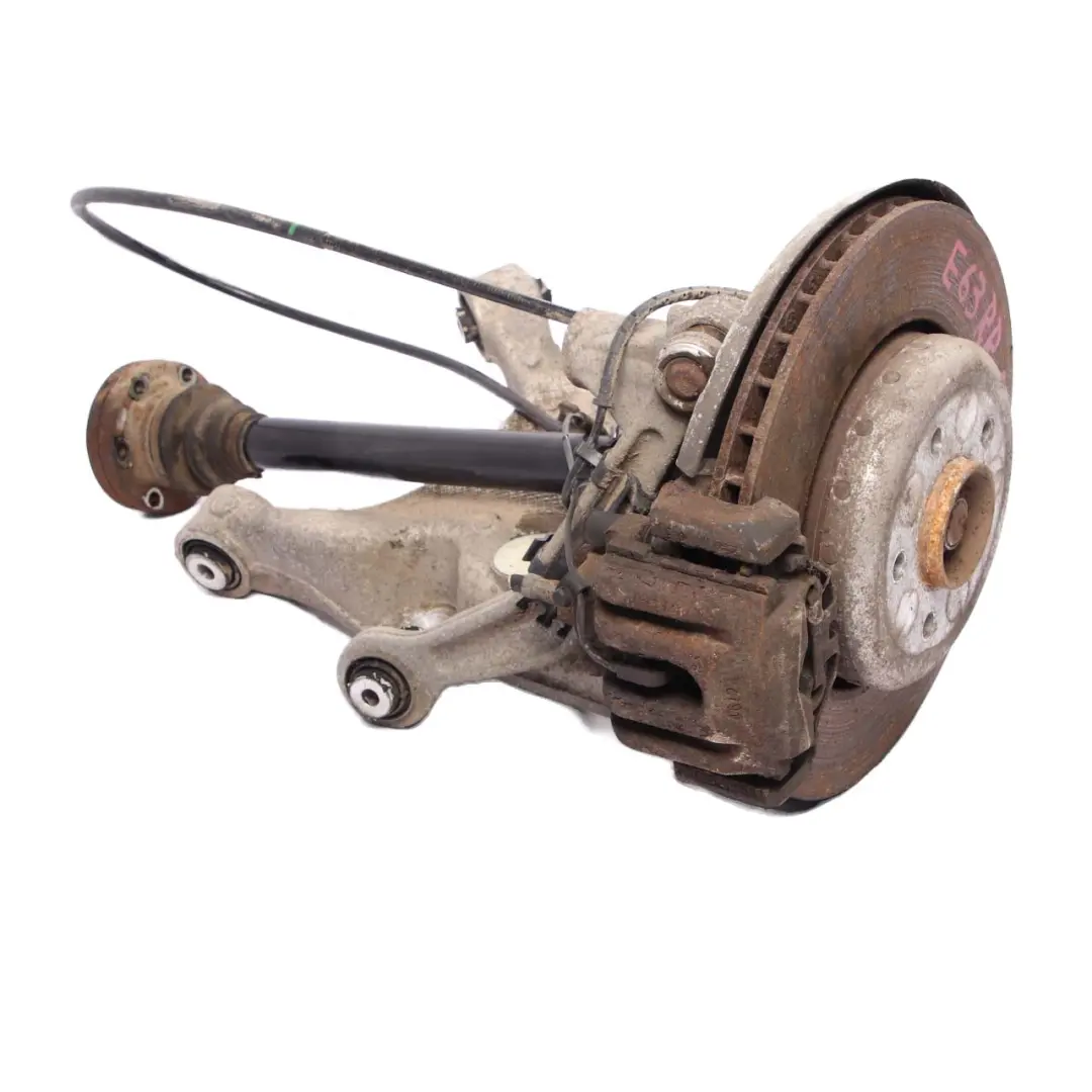 645Ci 650i Rear Right O/S Suspension Leg Wheel Hub Brake Caliper to BMW E63 635d with Part number 6763120 BMW E63 635d 645Ci 650i Rear Right O/S Suspension Leg Wheel Hub Brake Caliper - SKU 6763120-8 - Part number 6763120