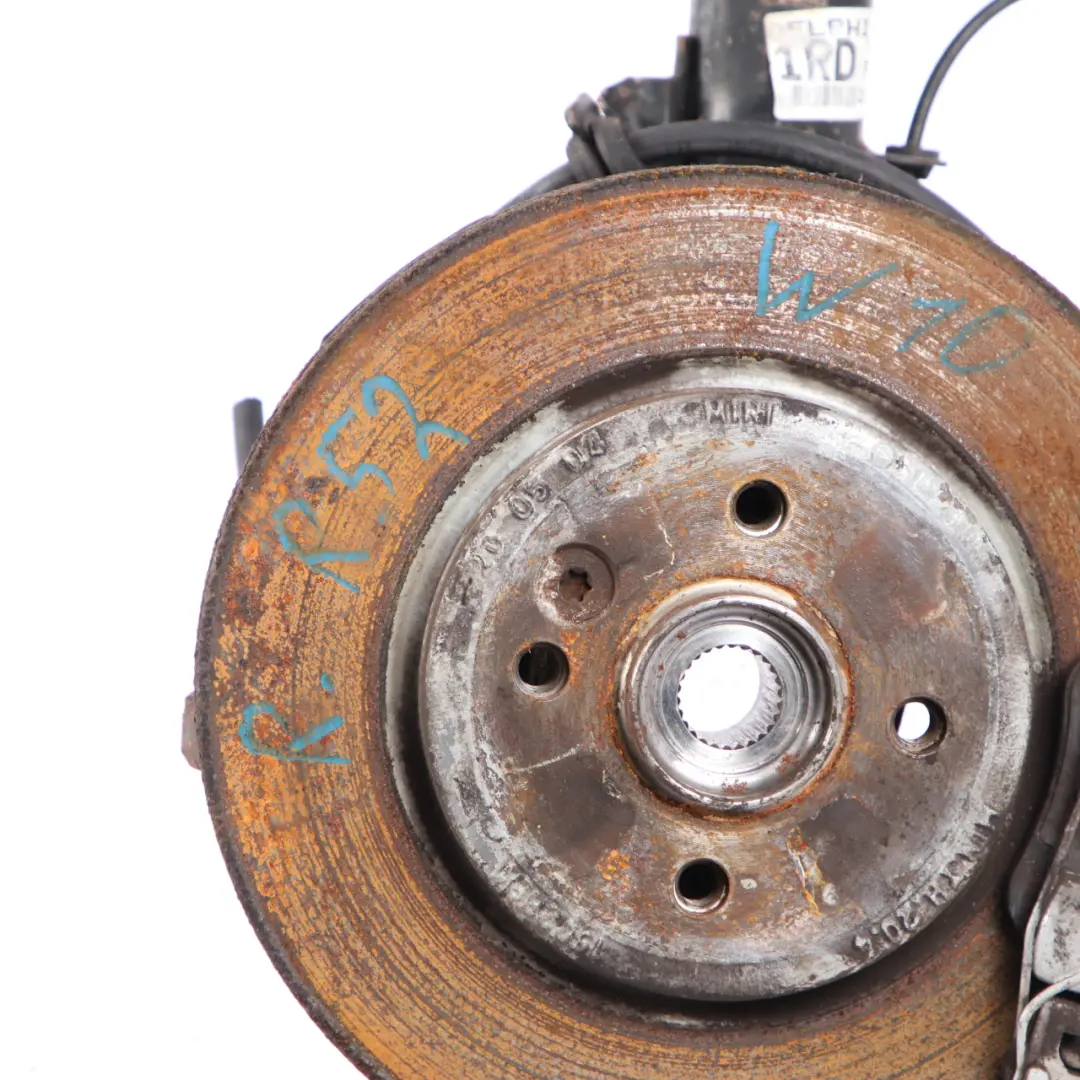 Hub Mini R52 Cabrio Cooper S W11 Front Right O/S Suspension Leg Brake Disc to Wheel with Part number 6780472 Wheel Hub Mini R52 Cabrio Cooper S W11 Front Right O/S Suspension Leg Brake Disc - SKU 6763132-1 - Part number 6780472