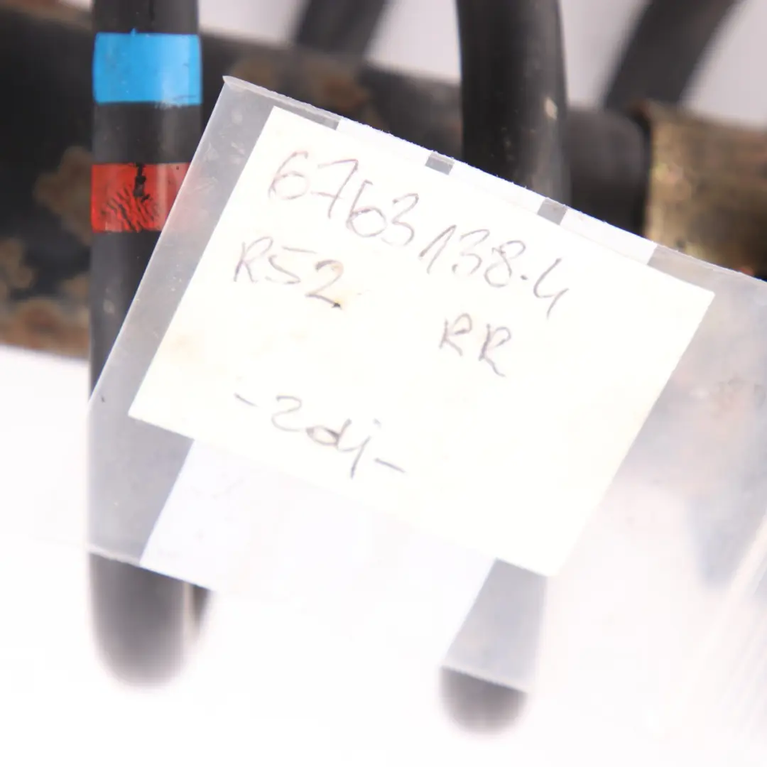 Strut Rear Right O/S Suspension Shock Absorber to Mini Cabrio R52 Spring with Part number 6763138 Mini Cabrio R52 Spring Strut Rear Right O/S Suspension Shock Absorber - SKU 6763138-4 - Part number 6763138