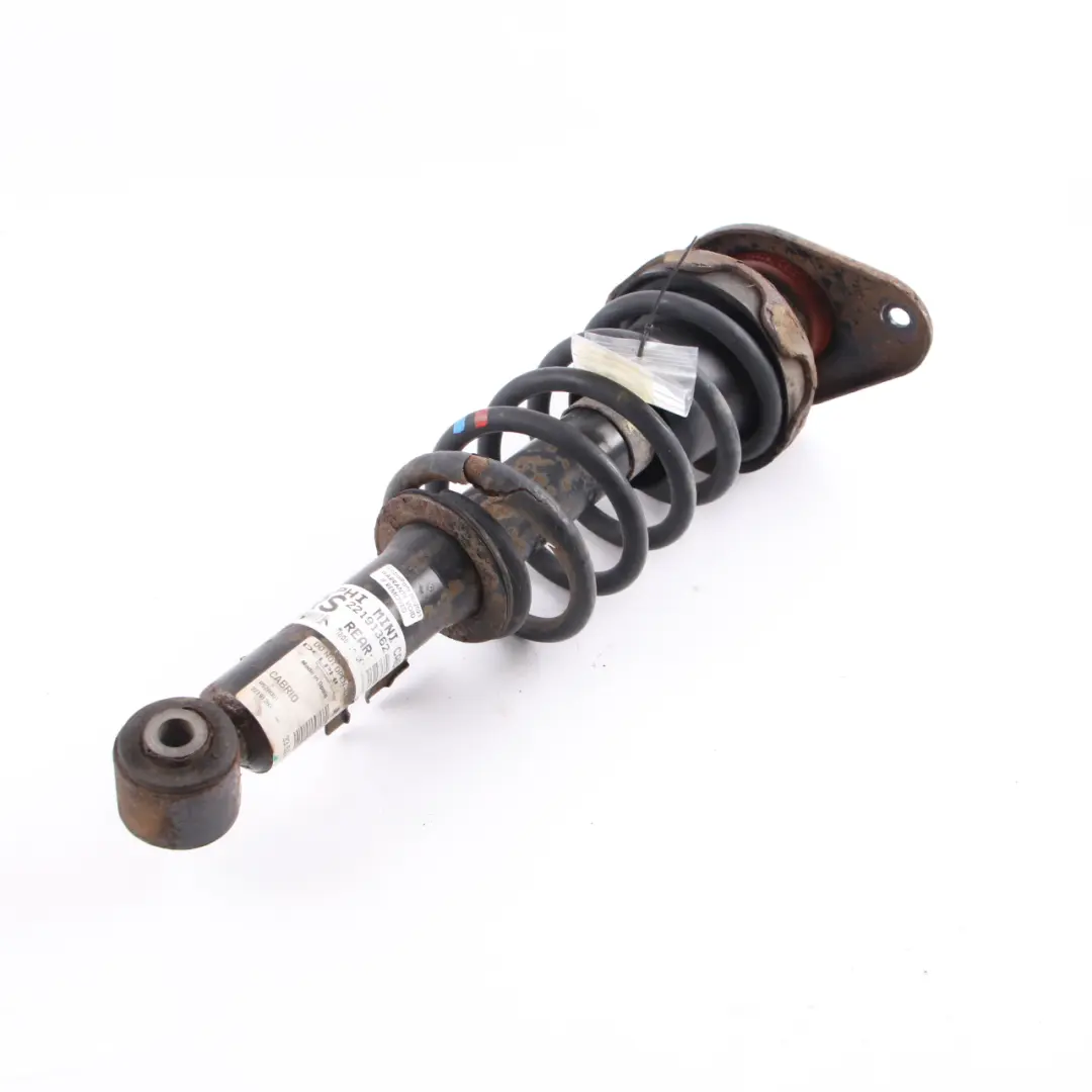 Strut Rear Right O/S Suspension Shock Absorber to Mini Cabrio R52 Spring with Part number 6763138 Mini Cabrio R52 Spring Strut Rear Right O/S Suspension Shock Absorber - SKU 6763138-4 - Part number 6763138