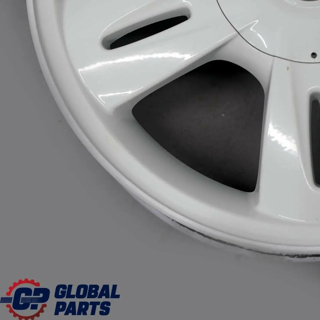 White Wheel Alloy Rim 15" ET:45 5,5J 5 Star Rocket 93 to Mini Cooper One R50 R52 with Part number 6763296 Mini Cooper One R50 R52 White Wheel Alloy Rim 15" ET:45 5,5J 5 Star Rocket 93 - SKU 6763296-2 - Part number 6763296