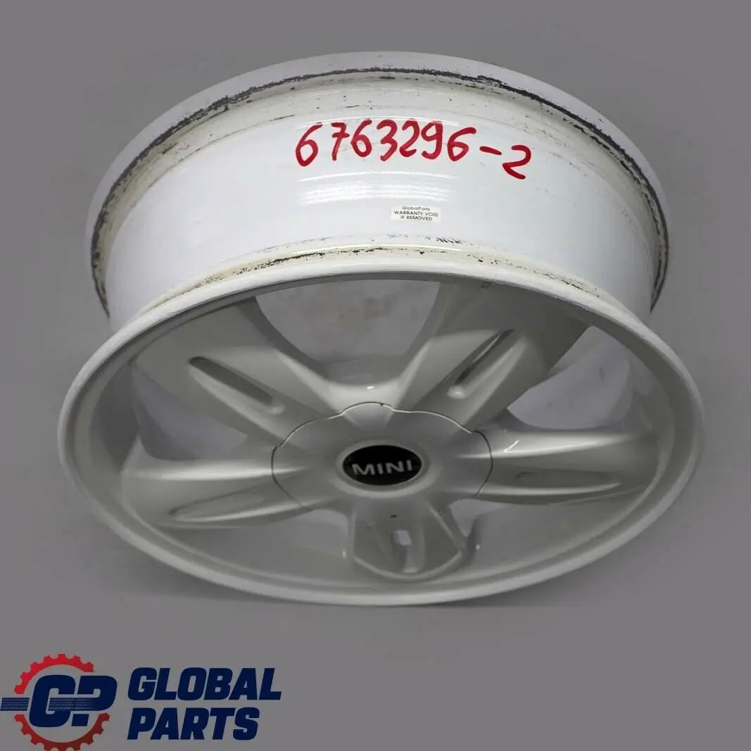 Blanc Jantes Alu 15" ET:45 5,5J 5 etoile Rocket pour Mini Cooper One R50 R52 R53 à propos du numéro de pièce 6763296 Mini Cooper One R50 R52 R53 Blanc Jantes Alu 15" ET:45 5,5J 5 etoile Rocket - SKU 6763296-2 - Numéro de pièce 6763296