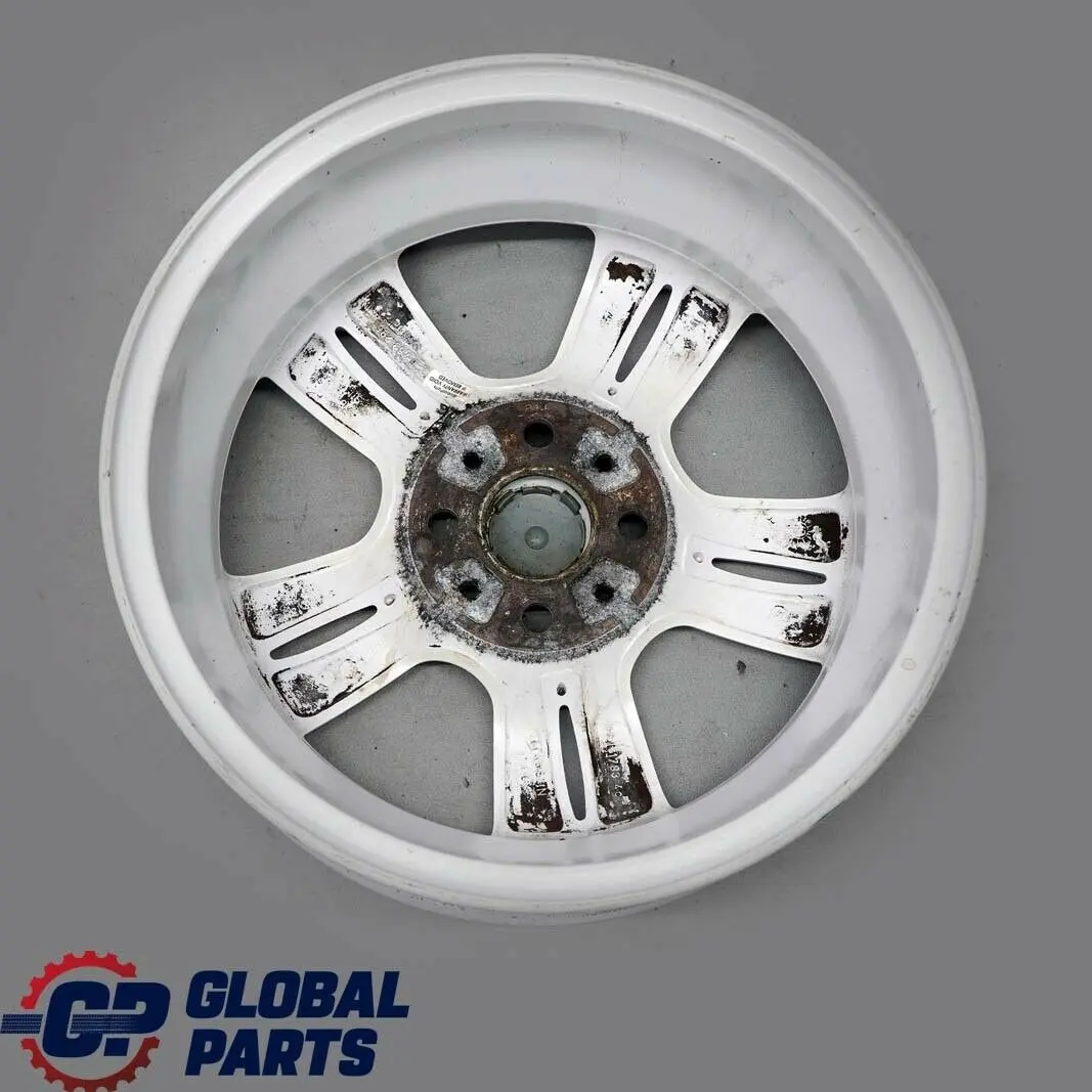 White Wheel Alloy Rim 15" ET:45 5,5J 5 Star Rocket 93 to Mini Cooper One R50 R52 with Part number 6763296 Mini Cooper One R50 R52 White Wheel Alloy Rim 15" ET:45 5,5J 5 Star Rocket 93 - SKU 6763296-2 - Part number 6763296