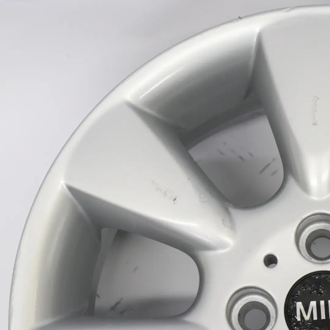 Mini Cooper R50 R52 Silver Wheel Alloy Rim 16" 6,5J ET:48 7-Spoke 92 - SKU 6763297-4 - Part number 6763297