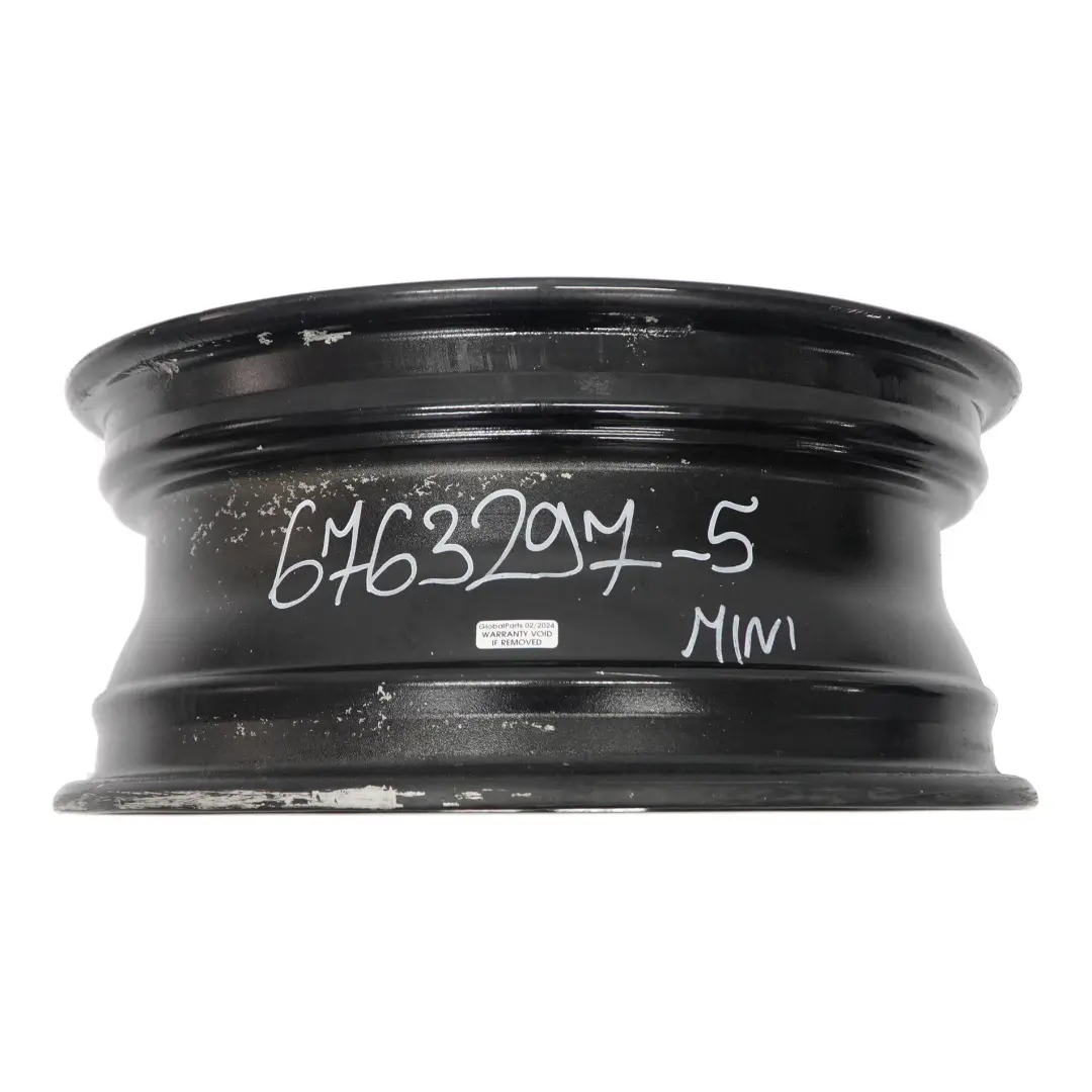 Mini Cooper R50 R52 R53 Black Wheel Alloy Rim 16" 6,5J ET:48 7-Spoke 92 - SKU 6763297-5 - Part number 6763297