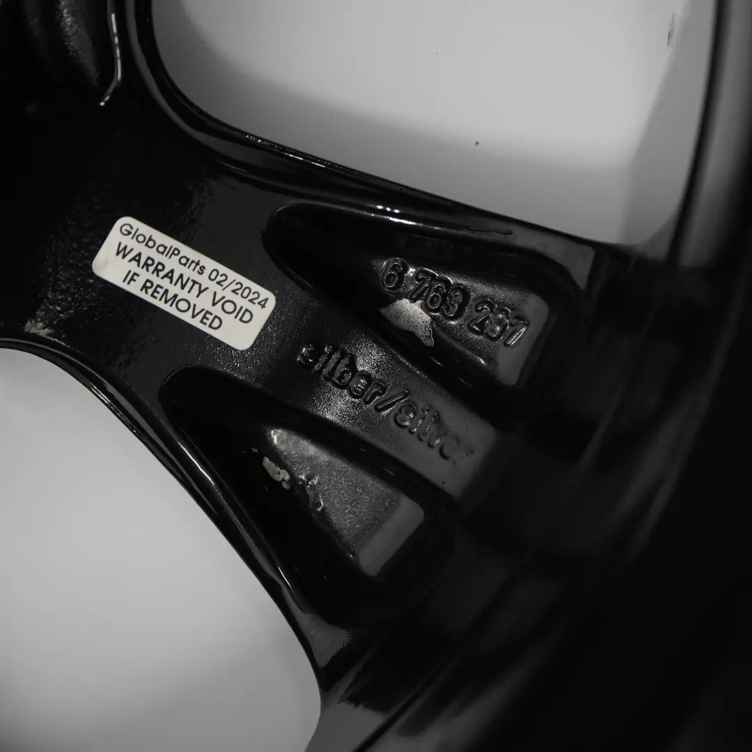 Alloy Rim 16" 6,5J ET:48 7-Spoke 92 to Mini Cooper R50 R52 R53 Black Wheel with Part number 6763297 Mini Cooper R50 R52 R53 Black Wheel Alloy Rim 16" 6,5J ET:48 7-Spoke 92 - SKU 6763297-5 - Part number 6763297