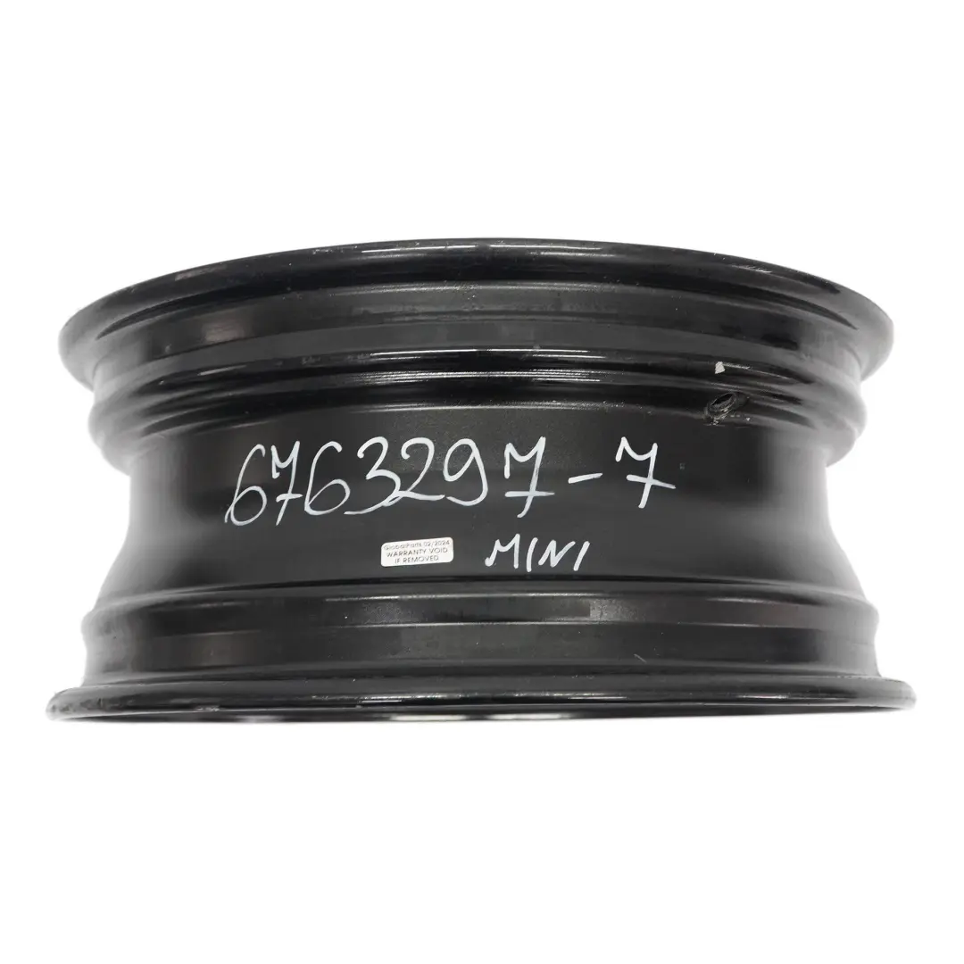 Noir Jante Alliage 16" 6,5J ET:48 7-Spoke 92 Mini Cooper R50 R52 R53 - SKU 6763297-7 - Numéro de pièce 6763297