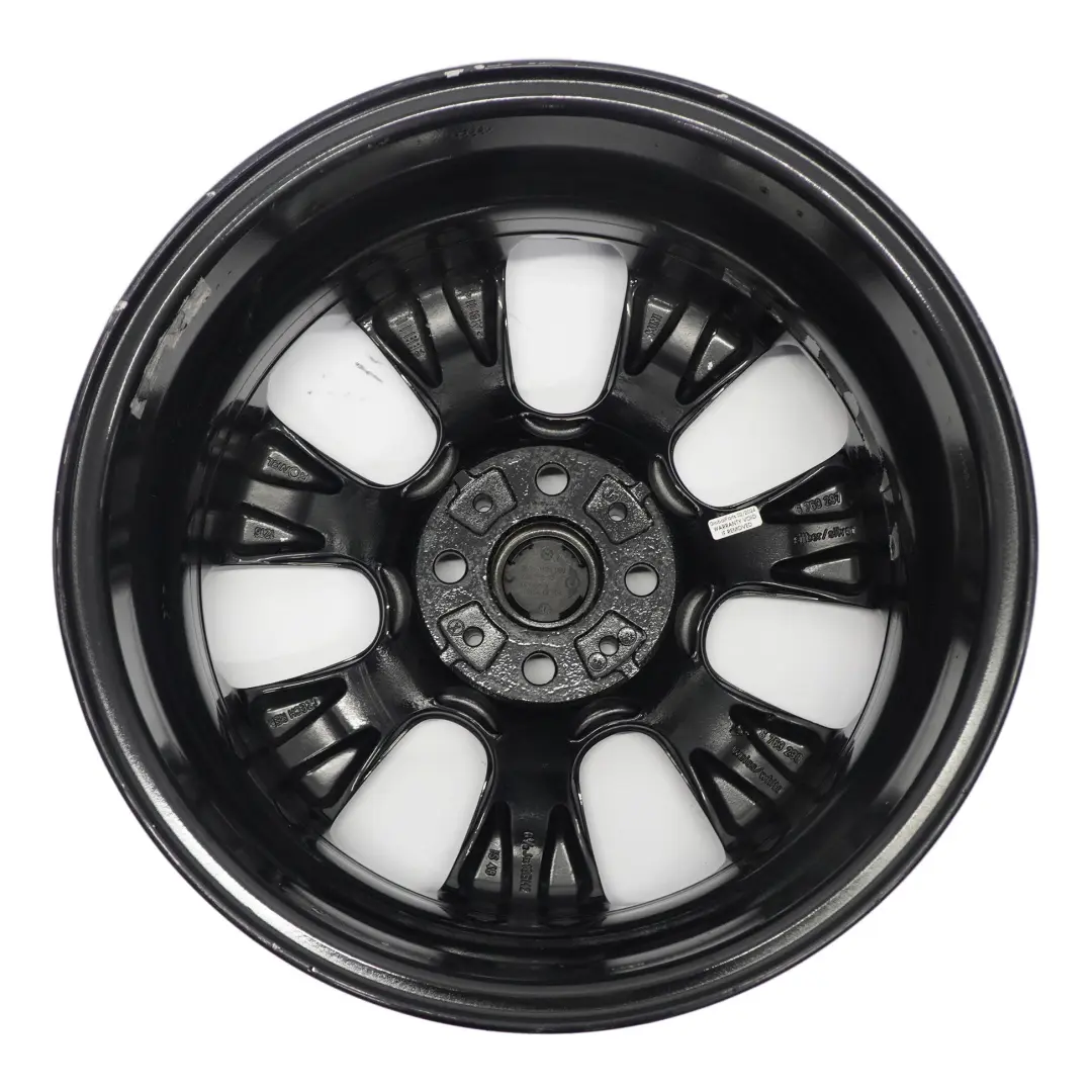 Schwarz Alufelge Felge 16" 6,5J ET:48 Rad 7 Fin Spoke 92 für Mini Cooper R50 mit Teilenummer 6763297 Mini Cooper R50 Schwarz Alufelge Felge 16" 6,5J ET:48 Rad 7 Fin Spoke 92 - SKU 6763297-7 - Teilenummer 6763297