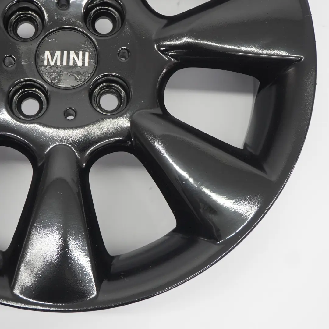 Noir Jante Alliage 16" 6,5J ET:48 7-Spoke 92 Mini Cooper R50 R52 R53 - SKU 6763297-7 - Numéro de pièce 6763297