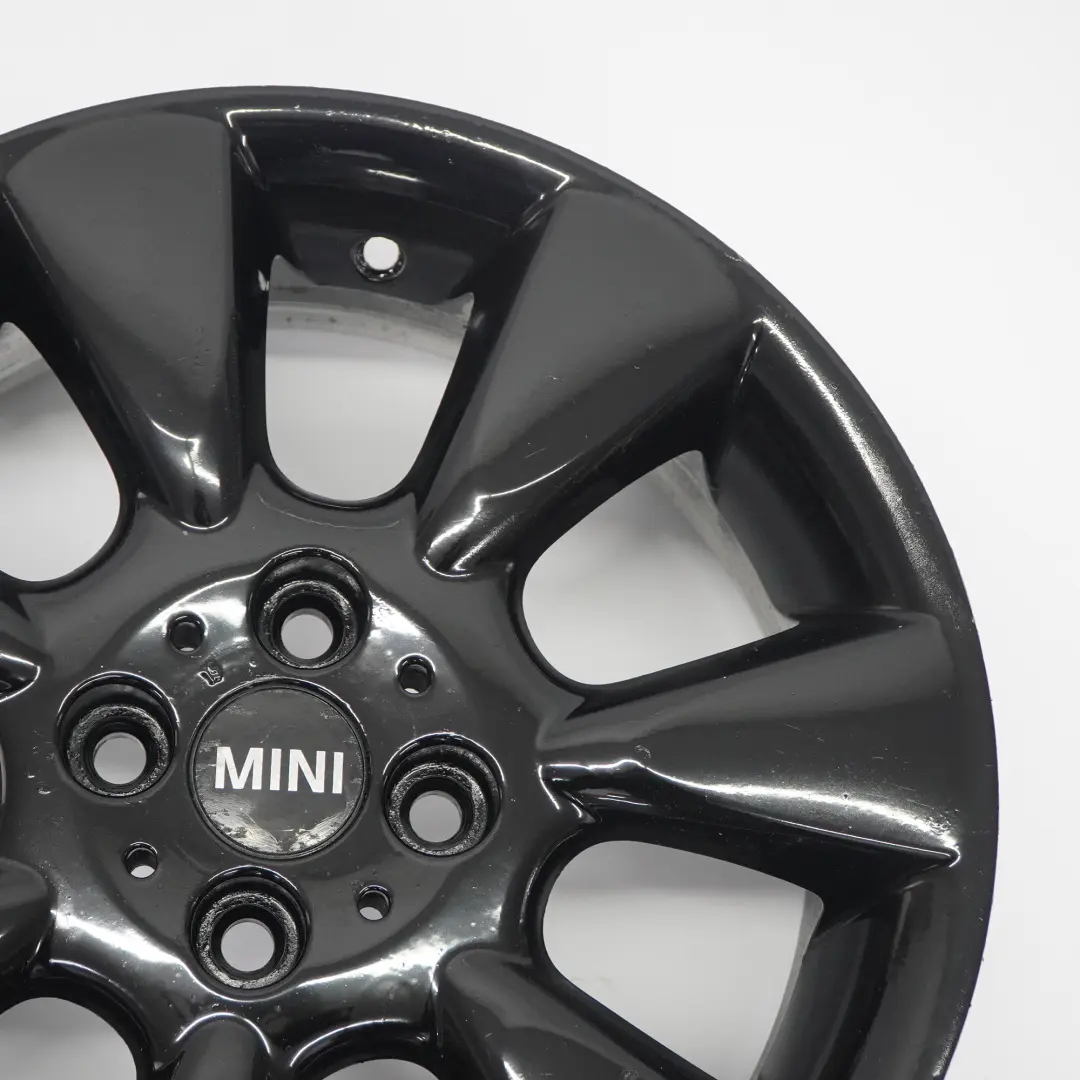 Mini Cooper R50 R52 R53 Black Wheel Alloy Rim 16" 6,5J ET:48 7-Spoke 92 - SKU 6763297-8 - Part number 6763297