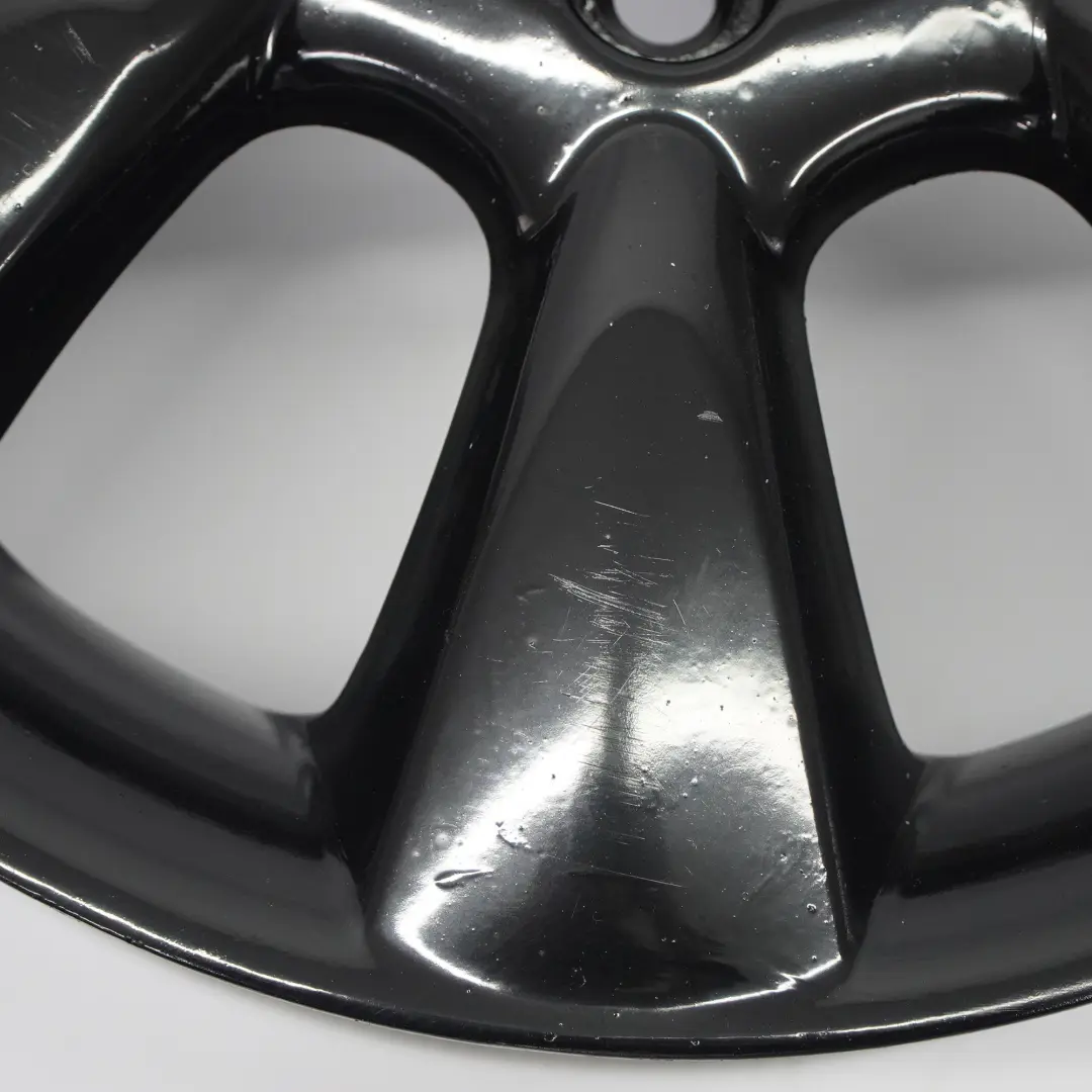Mini Cooper R50 Schwarz Alufelge Felge 16" 6,5J ET:48 Rad 7 Fin Spoke 92 - SKU 6763297-8 - Teilenummer 6763297