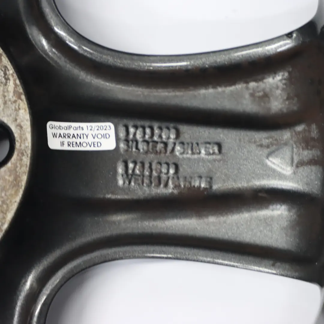 Grey Wheel Alloy Rim 17" ET:48 7J 5-Star 91 to Mini Cooper One R50 R52 R53 with Part number 6763299 Mini Cooper One R50 R52 R53 Grey Wheel Alloy Rim 17" ET:48 7J 5-Star 91 - SKU 6763299-8 - Part number 6763299