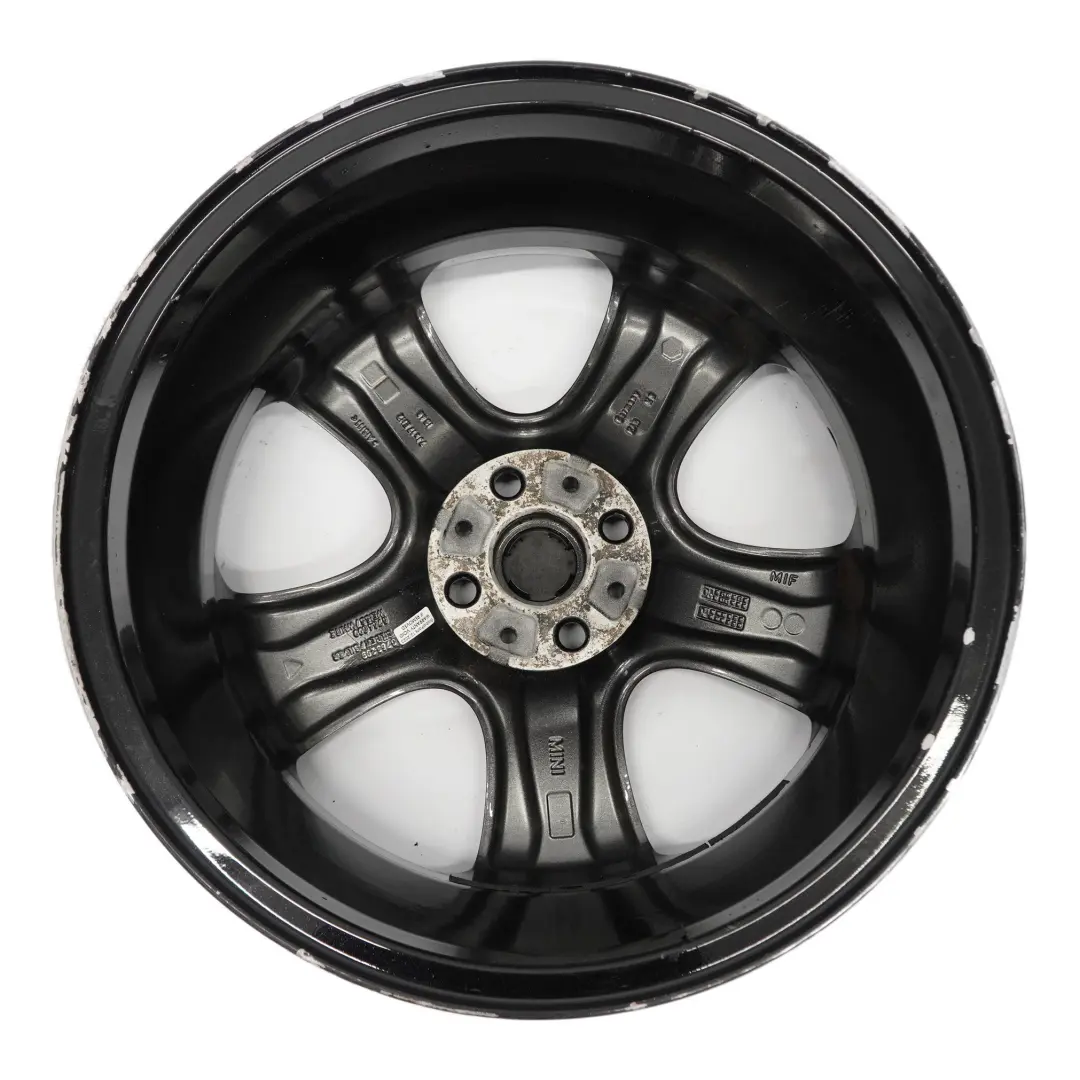 Mini Cooper One R50 R52 R53 Cerchio in lega nero 17" ET:48 7J 5-Star 91 - SKU 6763299-9 - Numero di parte 6763299
