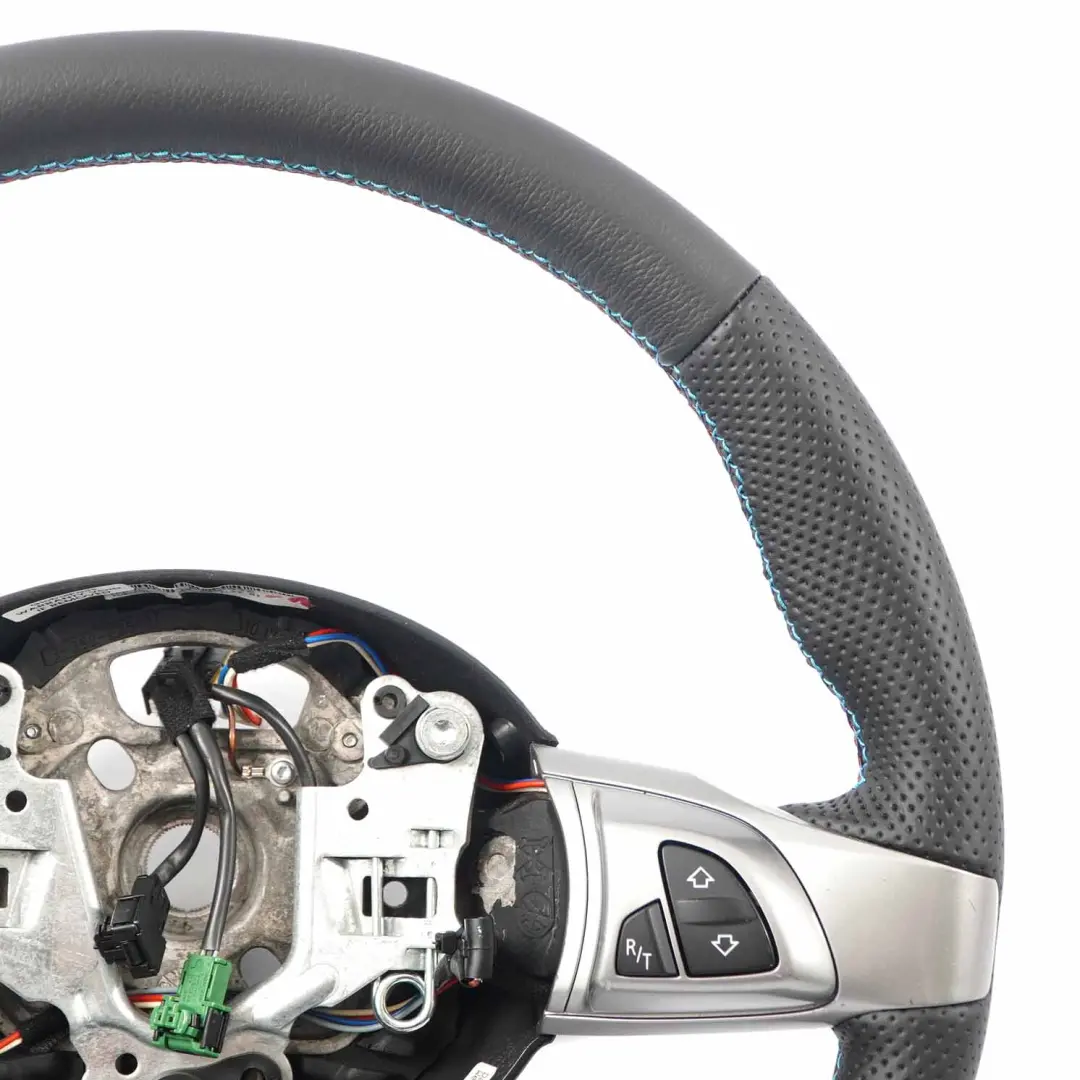 NUEVO Cuero Negro M-Sport Look Volante Multifunción para BMW Z4 E85 Roadster con número de pieza 6763532 BMW Z4 E85 Roadster NUEVO Cuero Negro M-Sport Look Volante Multifunción - SKU 6763532-1 - Número de pieza 6763532