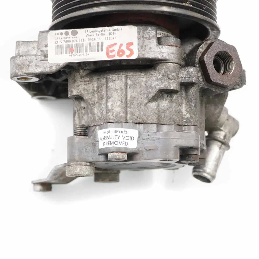  Bomba dirección asistida BMW E65 E66 N62 N62N Bomba hidráulica ZF FP-6 - SKU 6763687 - Número de pieza 6763687