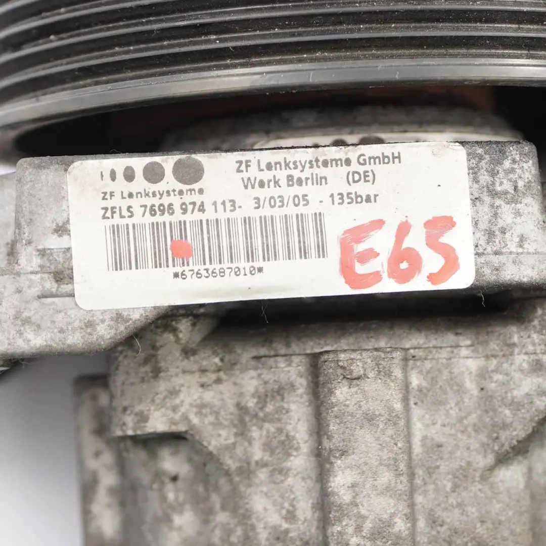  Bomba dirección asistida BMW E65 E66 N62 N62N Bomba hidráulica ZF FP-6 - SKU 6763687 - Número de pieza 6763687