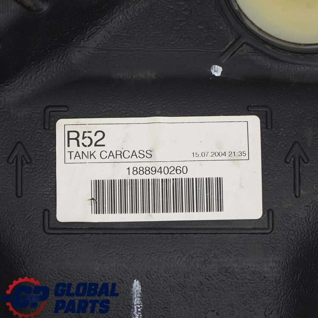 Benzina W11 Serbatoio Completo 50L Con Pompa 6767309 per Mini Cooper S R52 R53 con numero di parte 6763756 Mini Cooper S R52 R53 Benzina W11 Serbatoio Completo 50L Con Pompa 6767309 - SKU 6763756-2 - Numero di parte 6763756