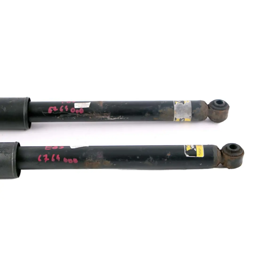 Left Right N/O/S Monroe Spring Strut Shock Absorber Set to BMW Z4 E85 Roadster Rear with Part number 6764000 BMW Z4 E85 Roadster Rear Left Right N/O/S Monroe Spring Strut Shock Absorber Set - SKU 6764000-1 - Part number 6764000