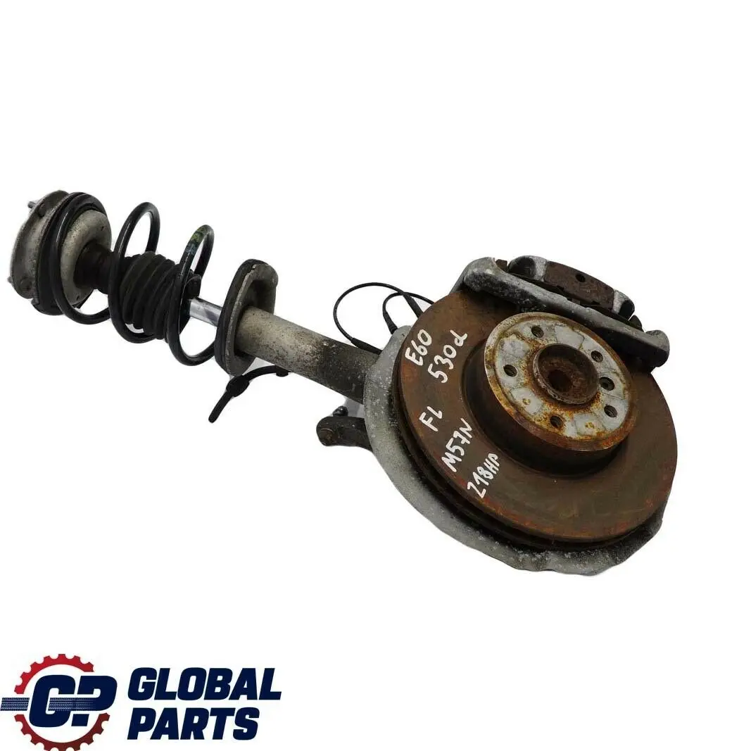 M57N Stoßdämpfer Federbein vorne links Bremssattelgehäuse BMW 5 er E60 530d - SKU 6764457-2 - Teilenummer 31326764457