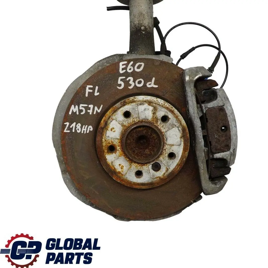 M57N Stoßdämpfer Federbein vorne links Bremssattelgehäuse BMW 5 er E60 530d - SKU 6764457-2 - Teilenummer 31326764457