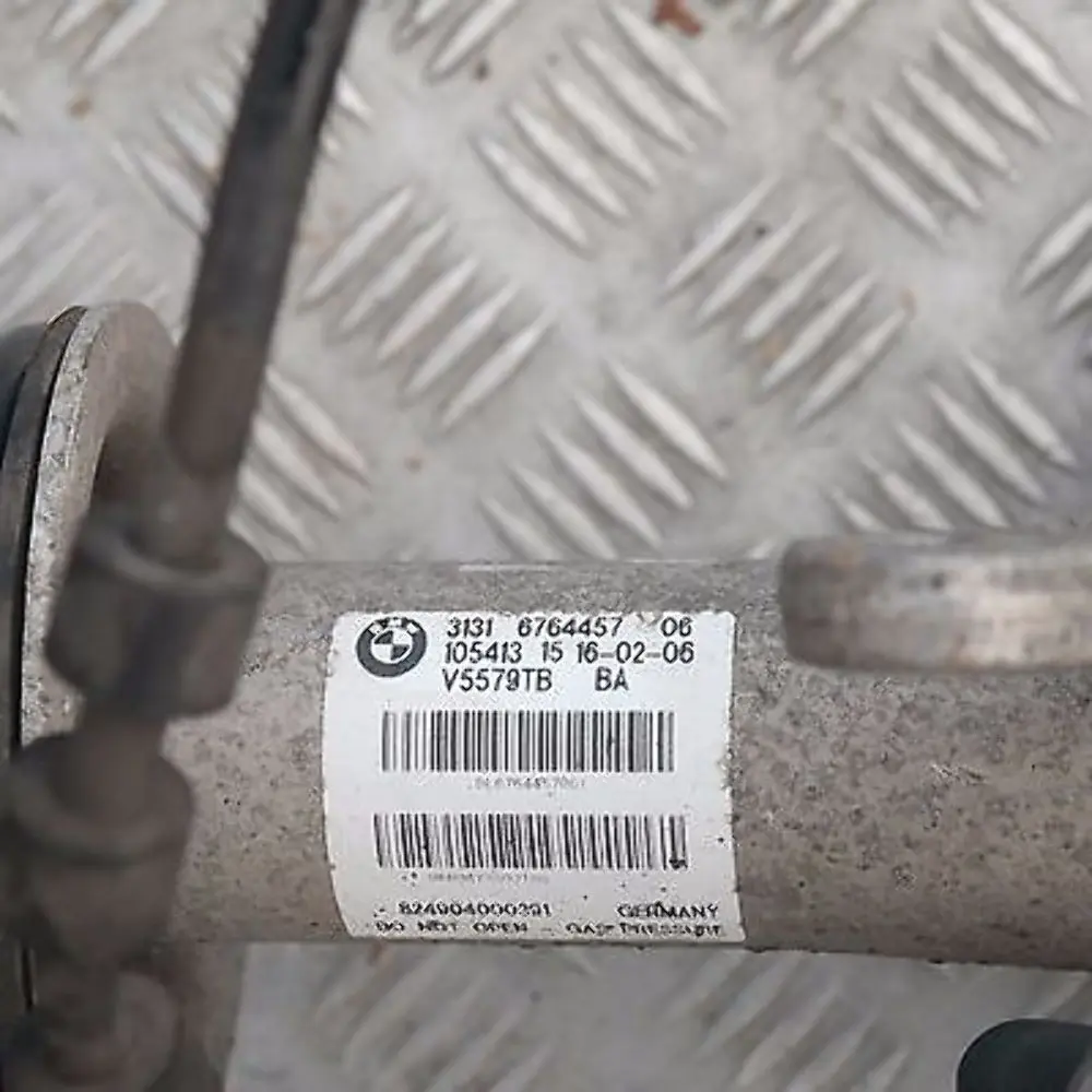 BMW 5 er E60 520d M47N2 Stoßdämpfer Federbein vorne links Bremssattelgehäuse - SKU 6764457-3 - Teilenummer 6764457