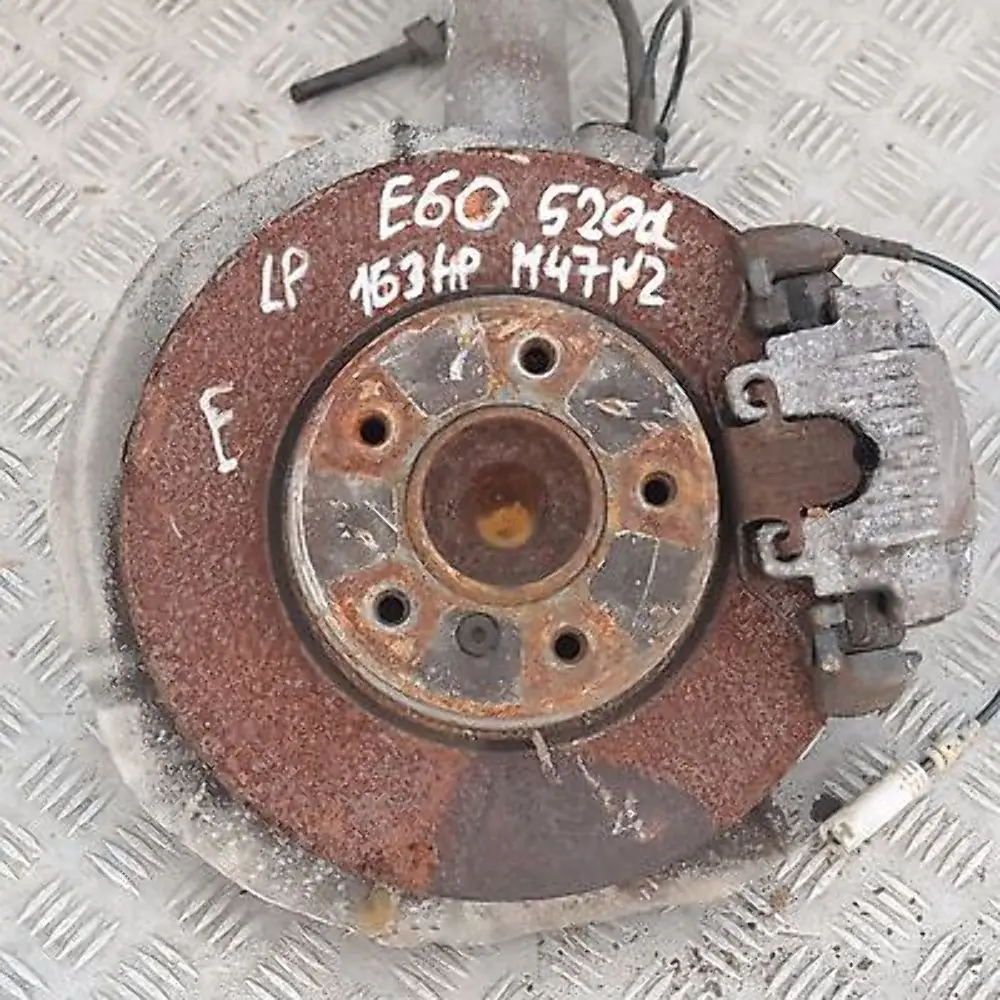 BMW 5 er E60 520d M47N2 Stoßdämpfer Federbein vorne links Bremssattelgehäuse - SKU 6764457-3 - Teilenummer 6764457