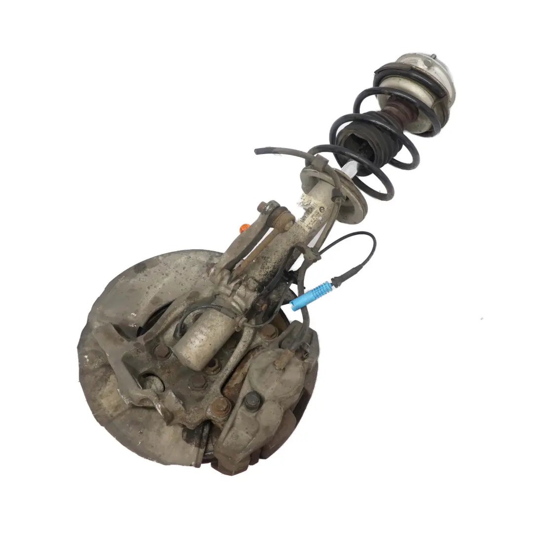 M54 Jambe Suspension Avant Droite Ressort Moyeu Frein Etrier pour BMW E60 530i à propos du numéro de pièce 6764458 BMW E60 530i M54 Jambe Suspension Avant Droite Ressort Moyeu Frein Etrier - SKU 6764458-5 - Numéro de pièce 6764458