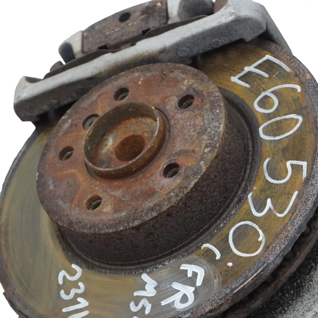 BMW E60 530i M54 Jambe Suspension Avant Droite Ressort Moyeu Frein Etrier - SKU 6764458-5 - Numéro de pièce 6764458