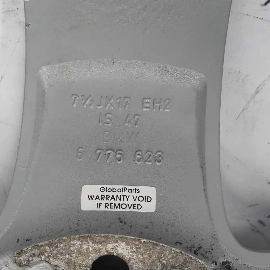 BMW 1 er E81 E82 E87 Hinten Felgen Felge Alufelge 17" 7,5J ET:47 - SKU 6775623-2 - Teilenummer 6775623