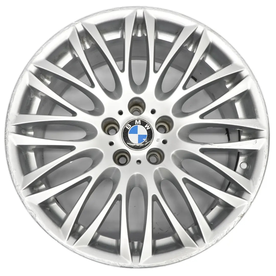 BMW E65 Silver Rear Alloy Wheel Rim 20" 10J ET:24 Y-spoke 149 - SKU 6764864-2 - Part number 6764864