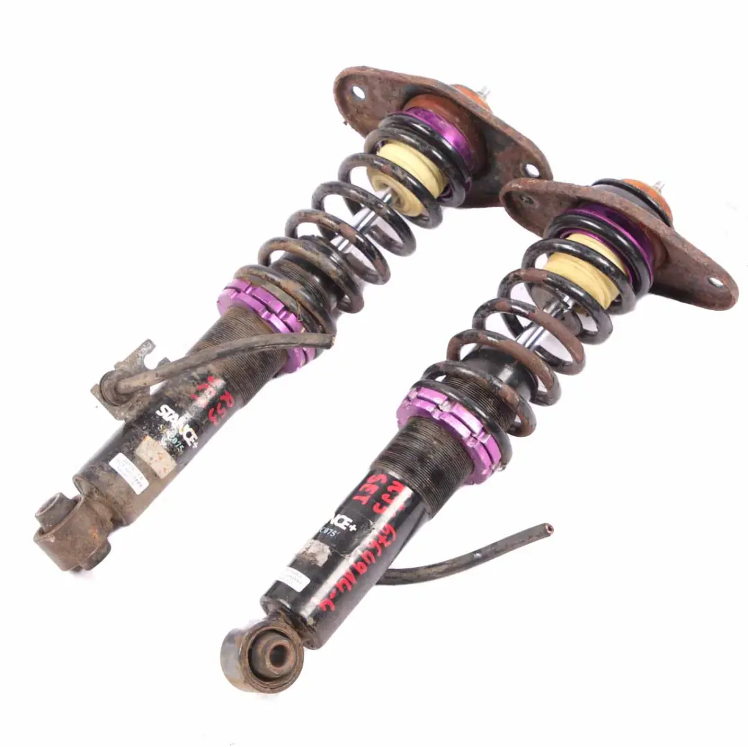 Strut Cooper S Stance+ Rear Suspension Shock Absorber Set to Mini R50 R53 Spring with Part number 6764914 Mini R50 R53 Spring Strut Cooper S Stance+ Rear Suspension Shock Absorber Set - SKU 6764914-4 - Part number 6764914