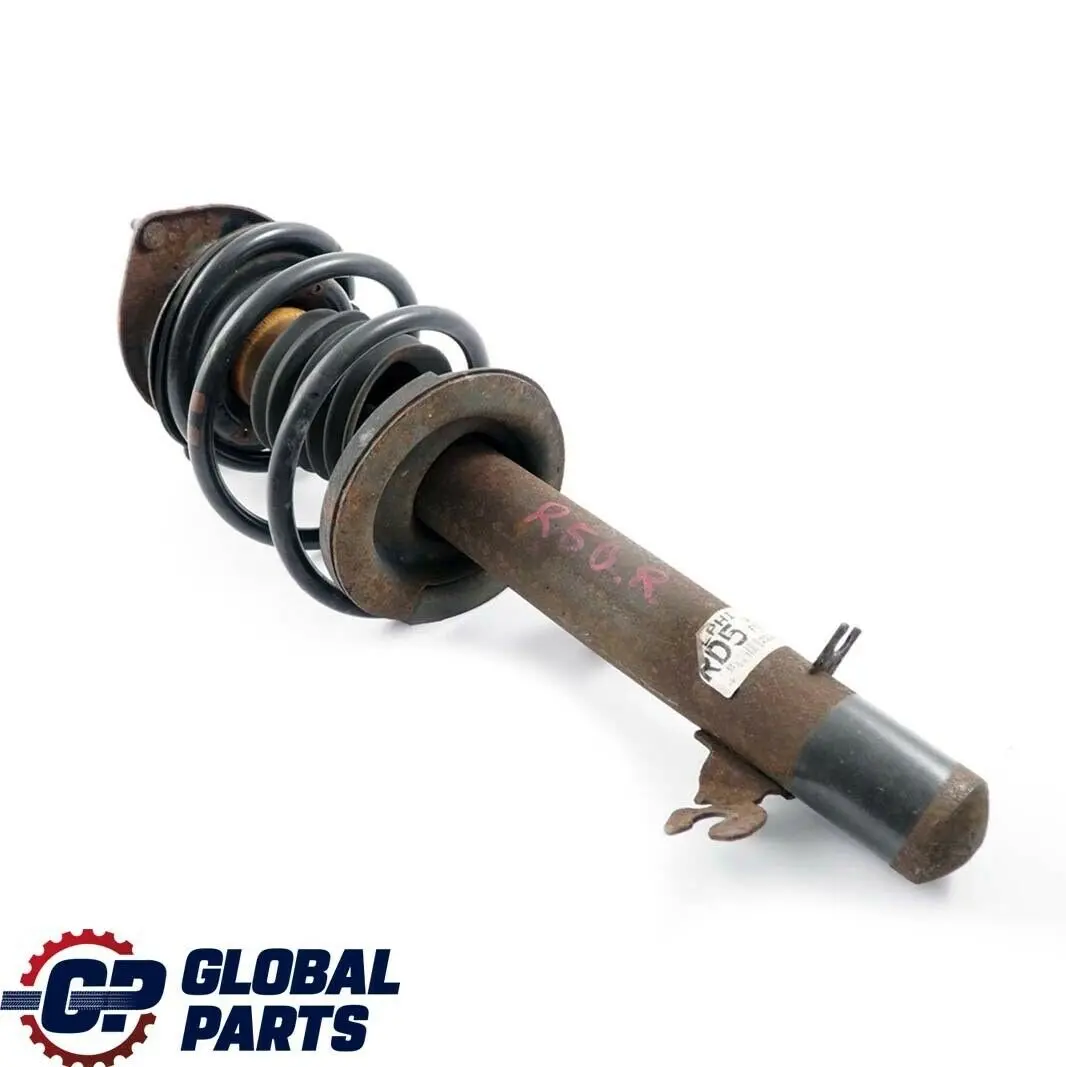 Front Right O/S Spring Strut Shock Absorber Damper to Mini Cooper R50 with Part number 6764918 Mini Cooper R50 Front Right O/S Spring Strut Shock Absorber Damper - SKU 6764918 - Part number 6764918