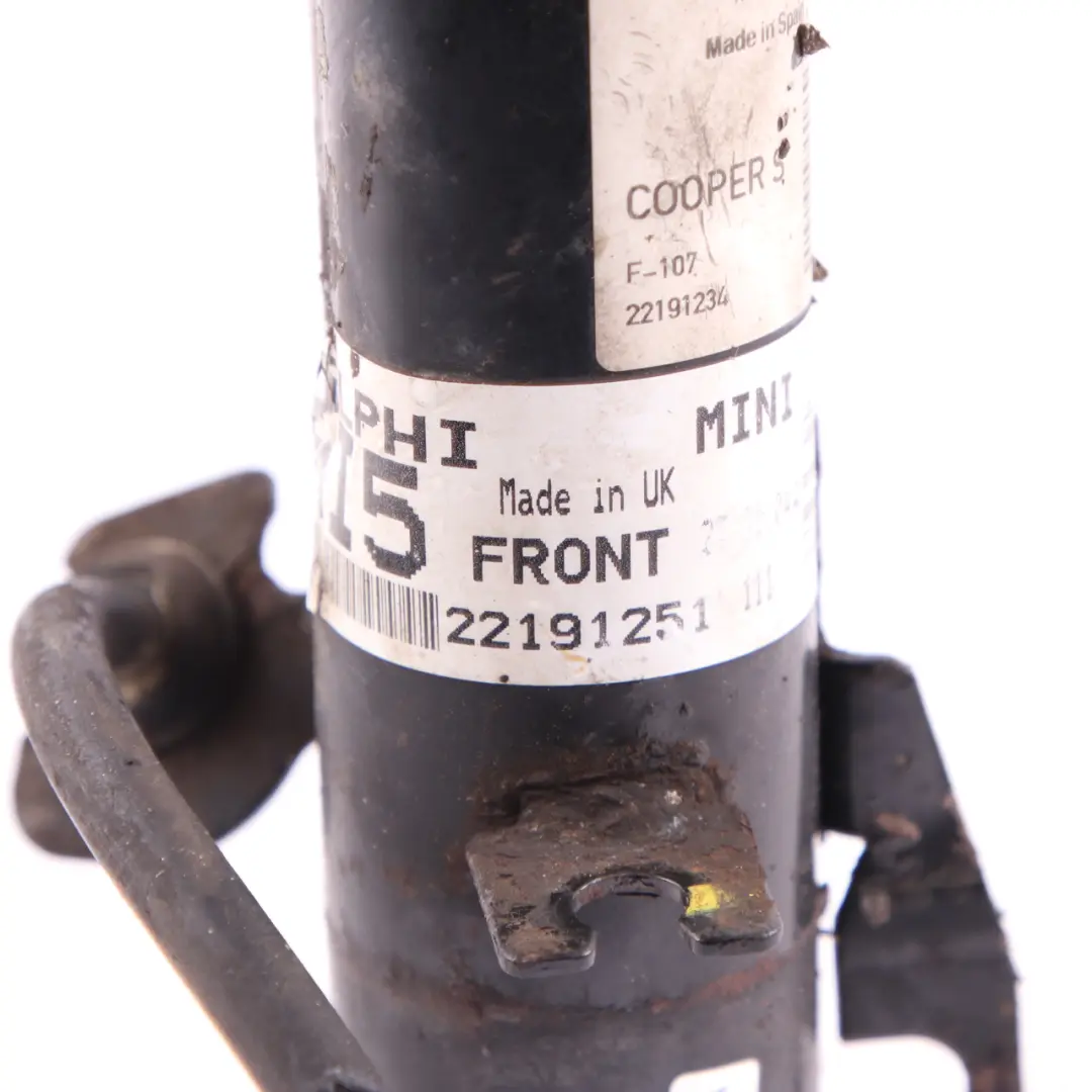 Strut Cooper S Front Right O/S Shock Absorber Damper to Mini R50 R53 Spring with Part number 6764920 Mini R50 R53 Spring Strut Cooper S Front Right O/S Shock Absorber Damper - SKU 6764920-1 - Part number 6764920