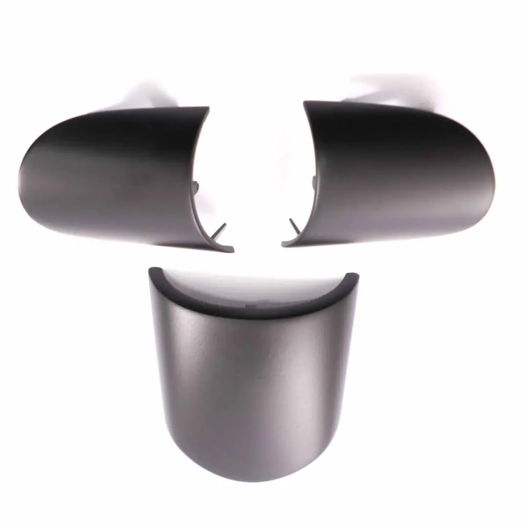 Mini R50 R52 R53 Sport Steering Wheel Three Spoke Cover Trim Set Black - SKU 6765092 - Part number 6765092