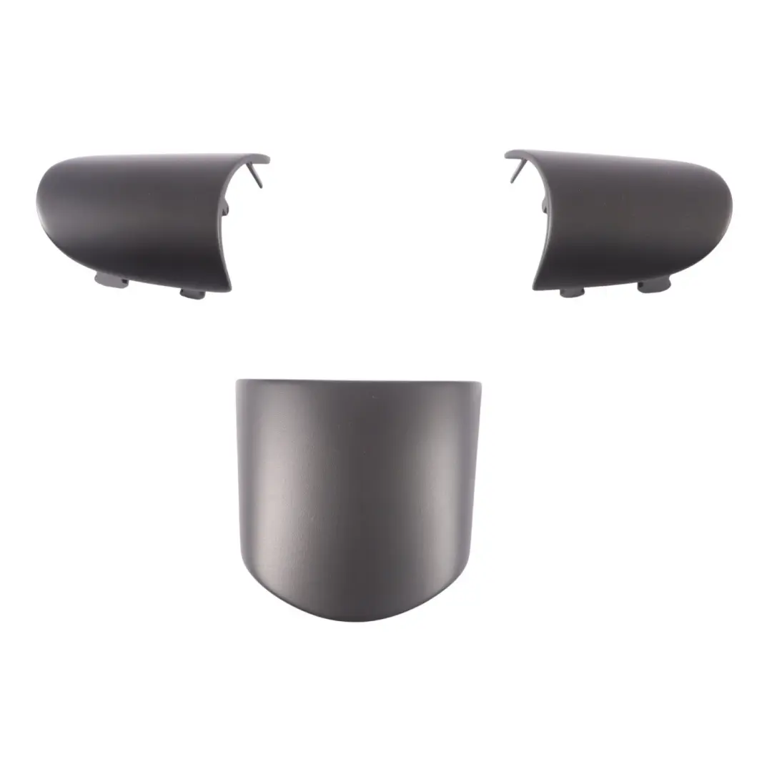 Steering Wheel Three Spoke Cover Trim Set Black to Mini R50 R52 R53 Sport with Part number 6765092 Mini R50 R52 R53 Sport Steering Wheel Three Spoke Cover Trim Set Black - SKU 6765092 - Part number 6765092